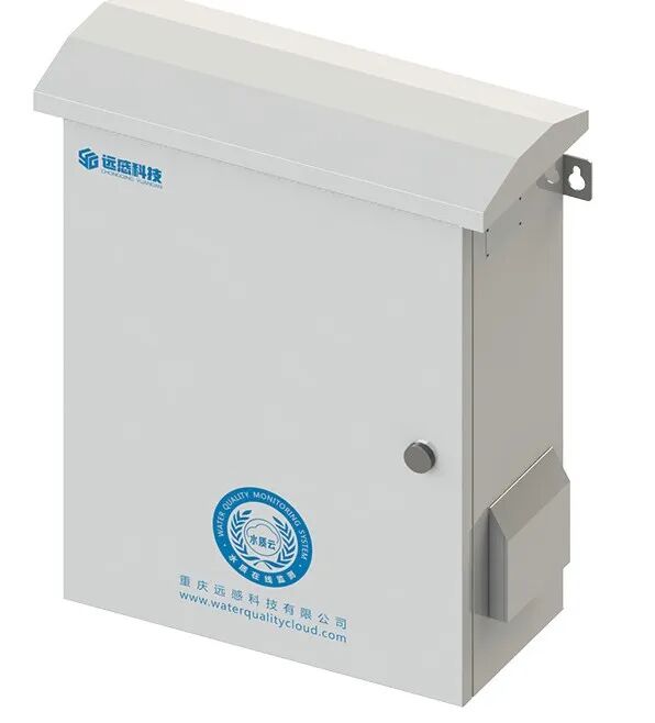 Outdoor wall-mounted water-quality analyzer